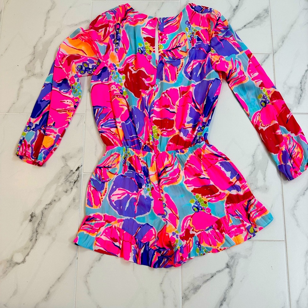 Lilly Pulitzer romper. Very good like new condition